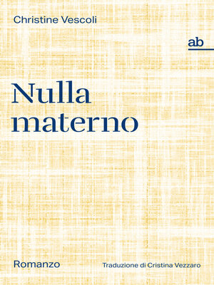 cover image of Nulla materno